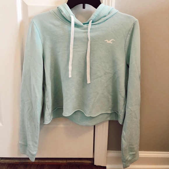 Hollister Jackets & Blazers - Cropped sweat shirt